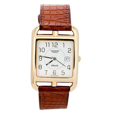 vintage hermes cape cod watch|hermes cape cod watch gold.